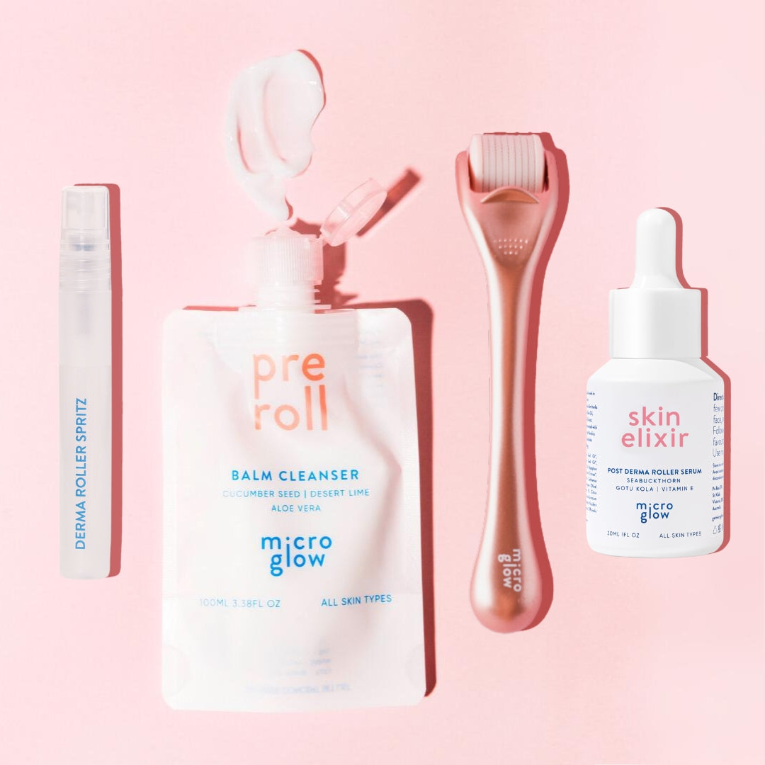 Derma Packet Derma Rolling Essentials - Starter Pack - Micro Glow